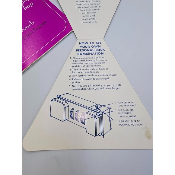 Vintage French Company Patchwork Suede Leather Travel Handbag Sz L 2710 - Picture 14 of 16